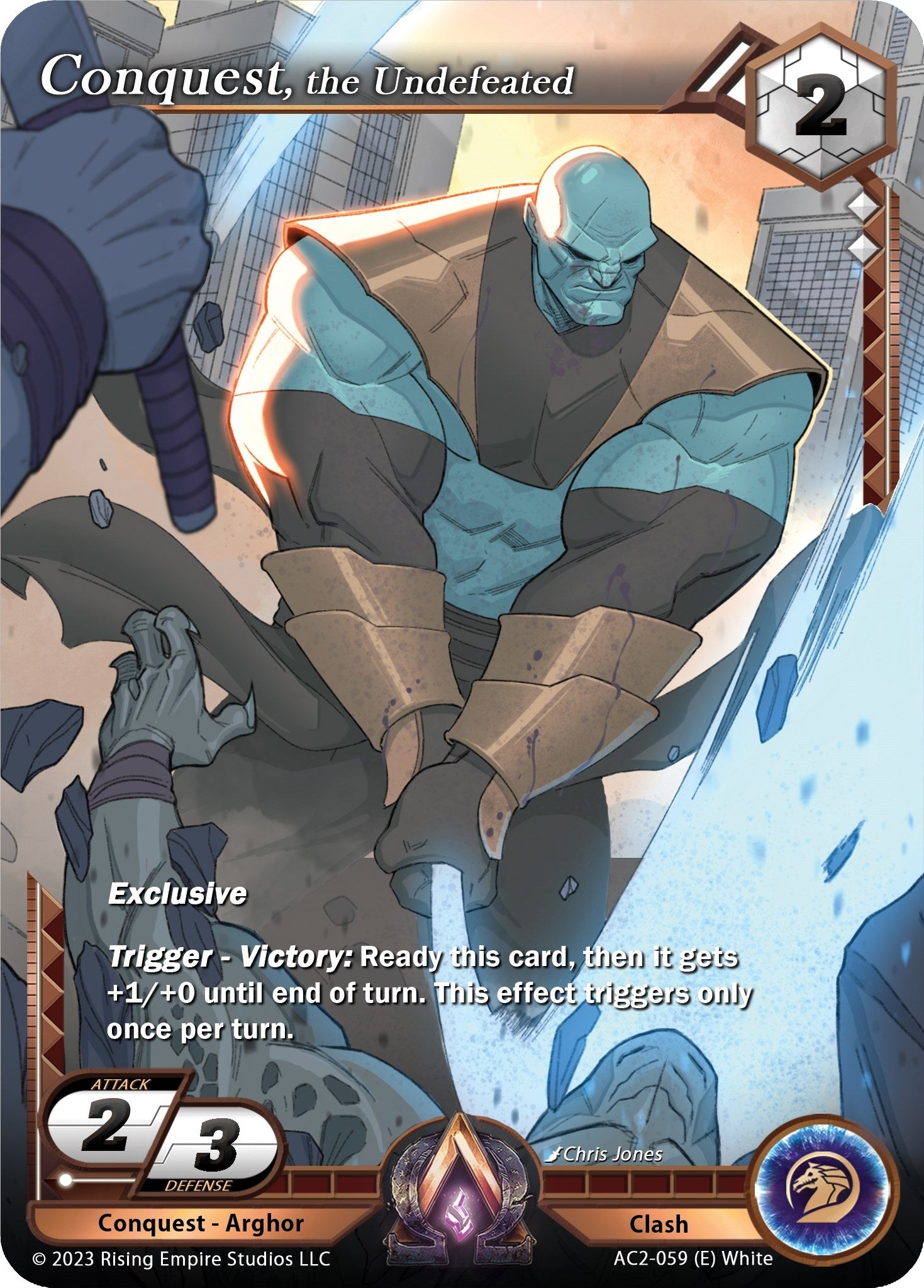 Image for Conquest, the Undefeated (Clashgrounds) (AC2-059) - Alpha Clash