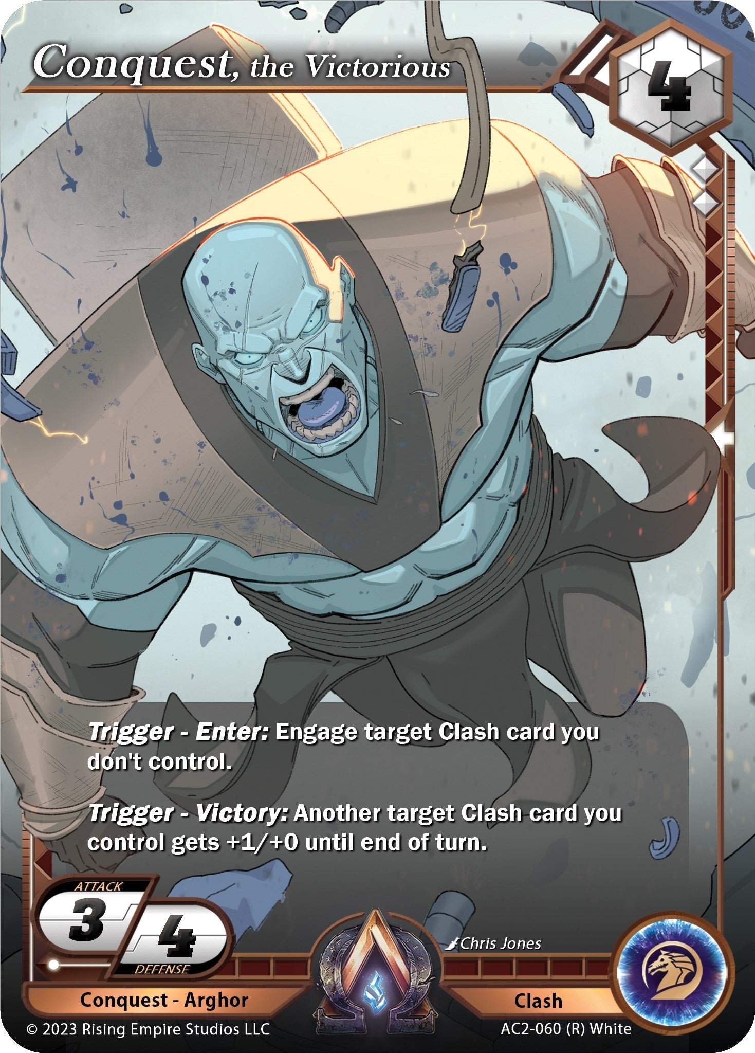 Image for Conquest, the Victorious (Clashgrounds) (AC2-060) - Alpha Clash