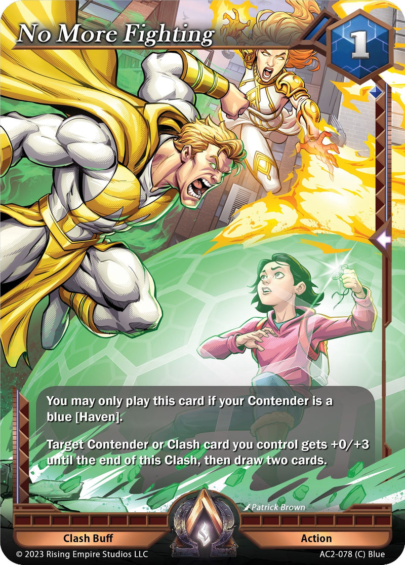 Image for No More Fighting (Clashgrounds) (AC2-078) - Alpha Clash