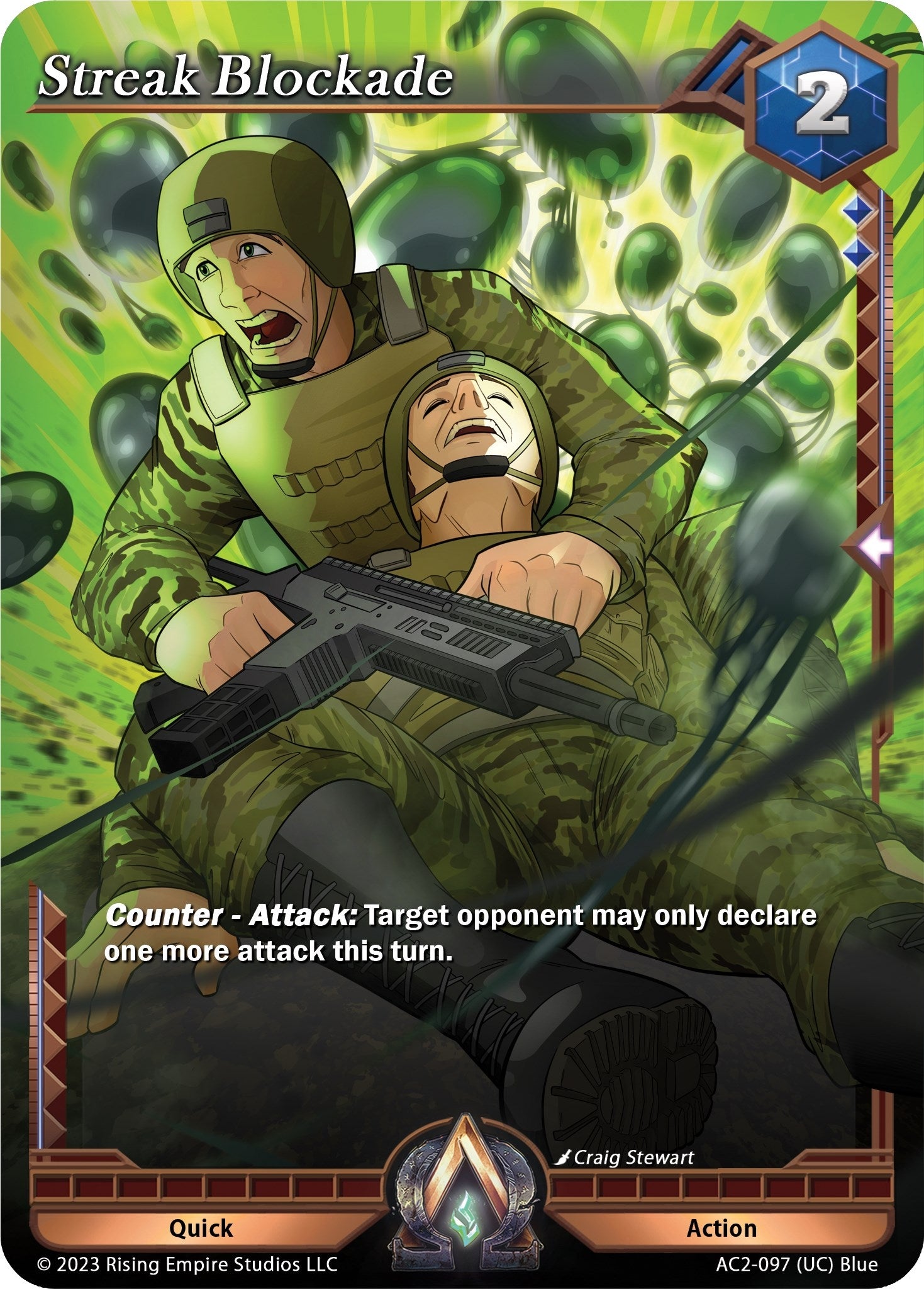 Image for Streak Blockade (Clashgrounds) (AC2-097) - Alpha Clash