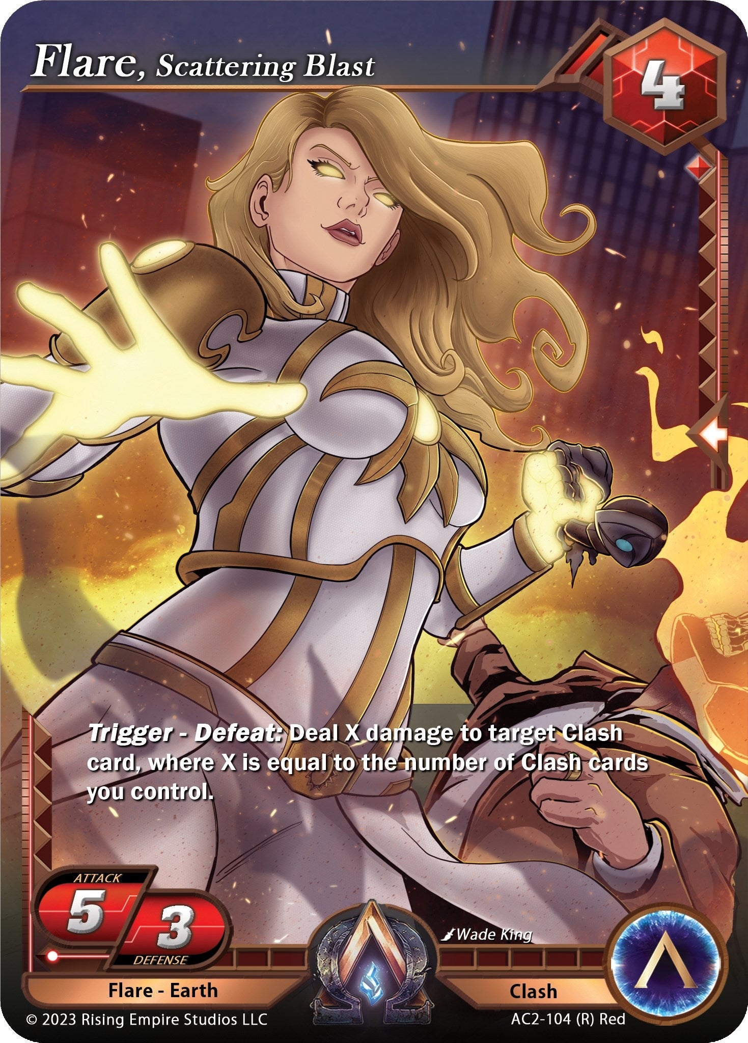 Image for Flare, Scattering Blast (Clashgrounds) (AC2-104) - Alpha Clash