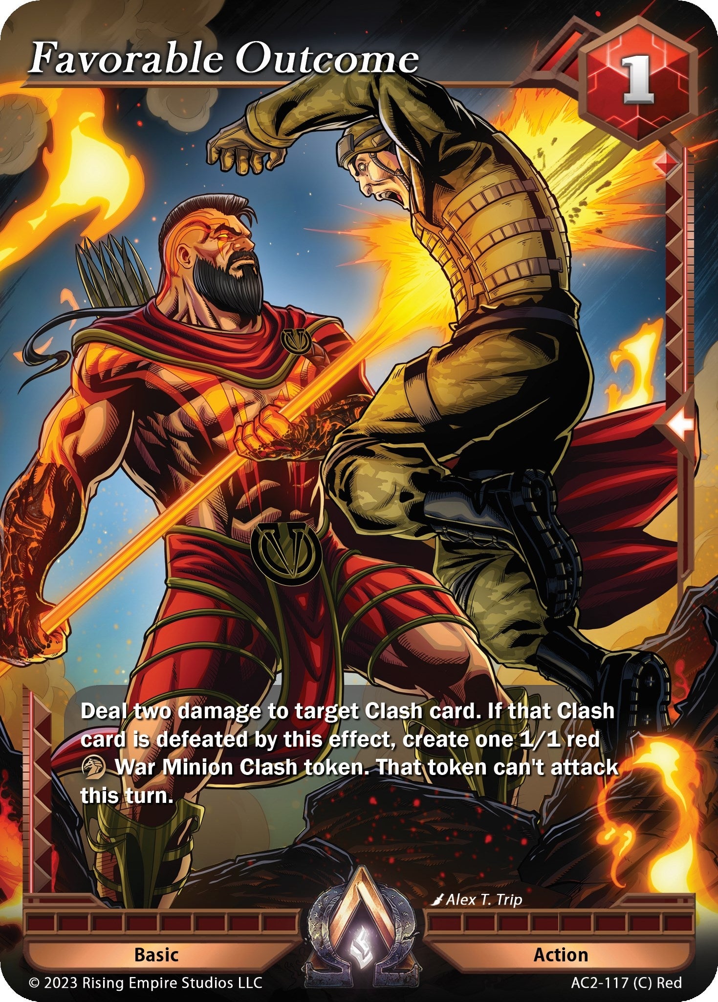 Image for Favorable Outcome (Clashgrounds) (AC2-117) - Alpha Clash
