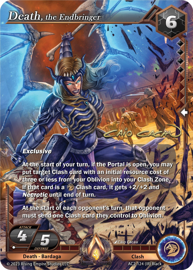 Image for Death, the Endbringer (Iconic Rare) (Clashgrounds) (AC2-124) - Alpha Clash