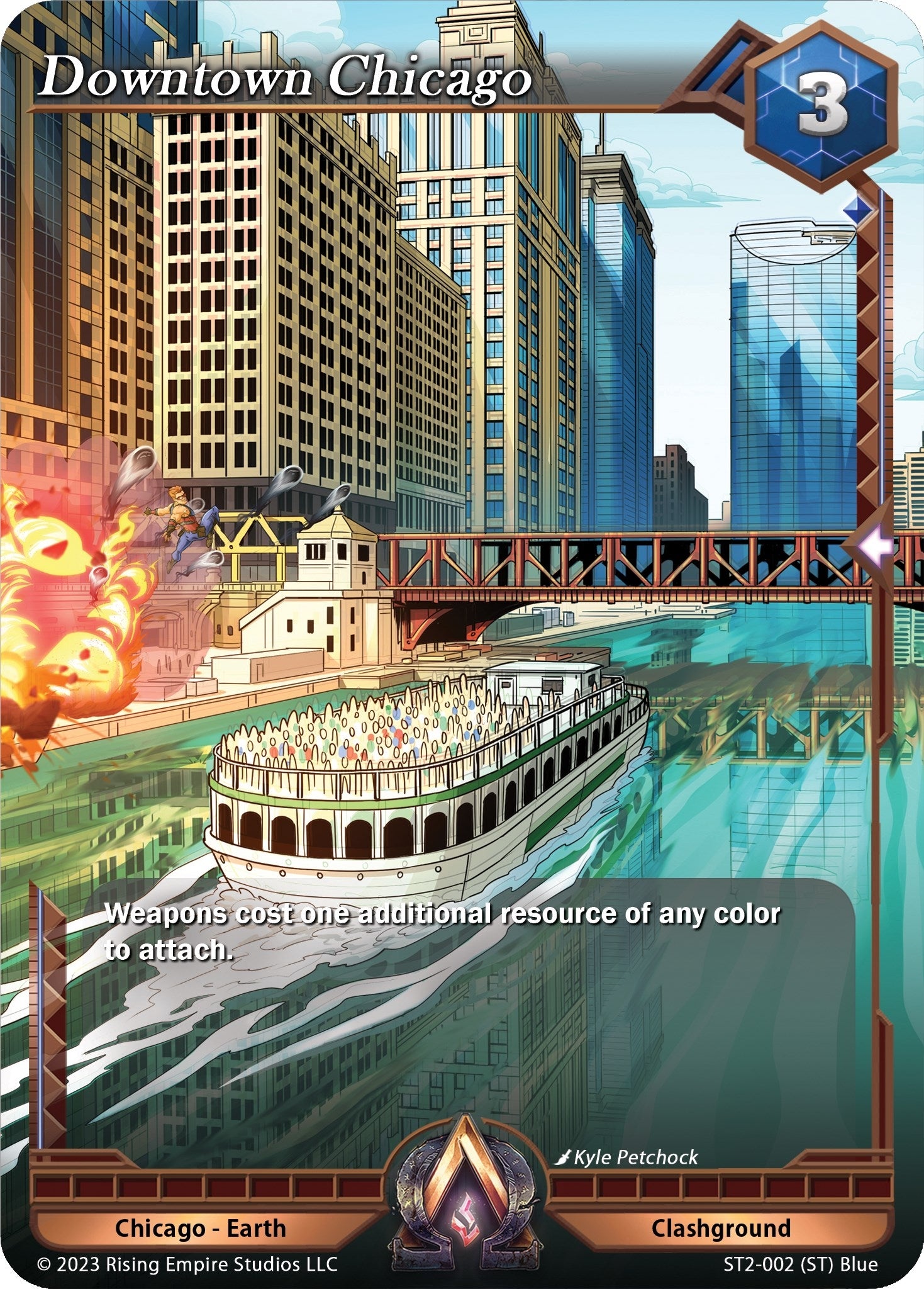 Image for Downtown Chicago (Clashgrounds) (ST2-002) - Alpha Clash