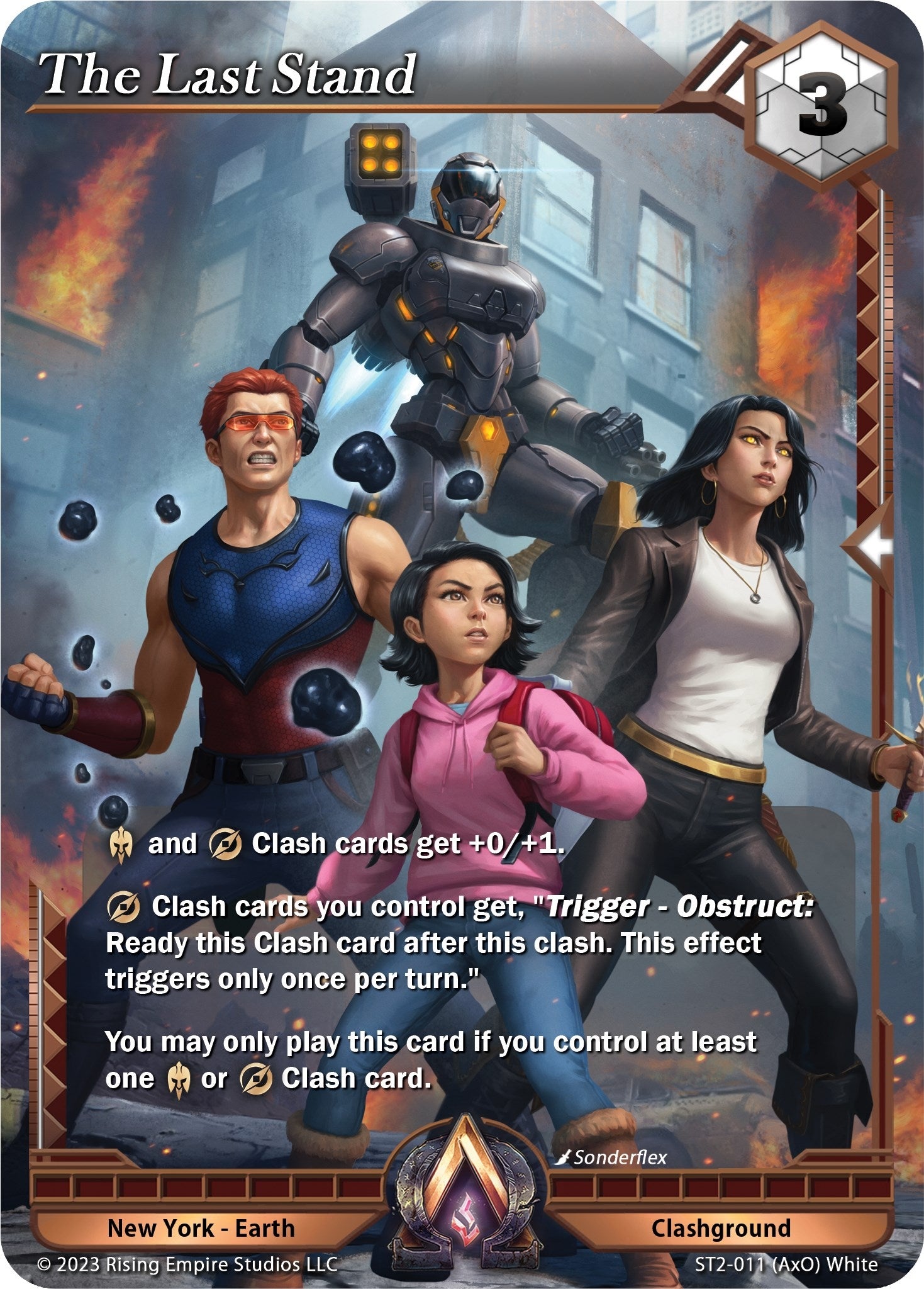 Image for The Last Stand (Clashgrounds) (ST2-011 (AxO)) - Alpha Clash