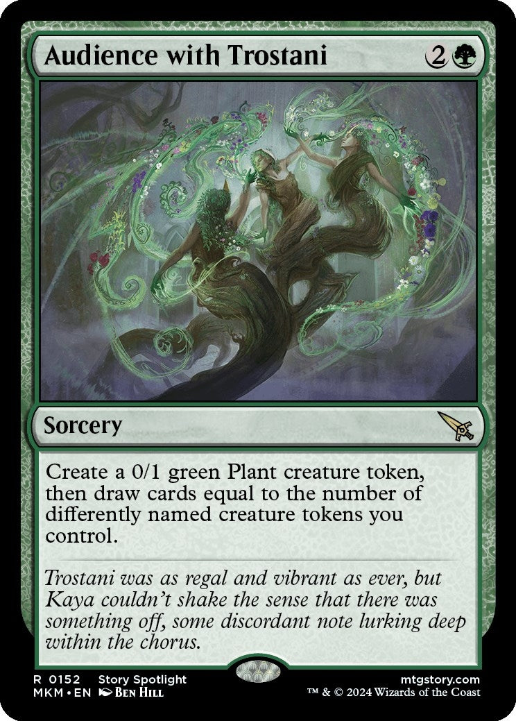 Image for Audience with Trostani (Murders at Karlov Manor) (152) - Magic: The Gathering