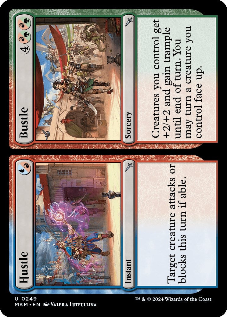 Image for Hustle // Bustle (Murders at Karlov Manor) (249) - Magic: The Gathering