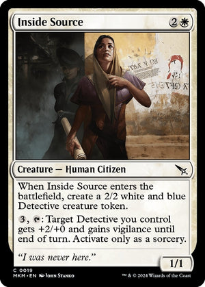 Image for Inside Source (Murders at Karlov Manor) (19) - Magic: The Gathering