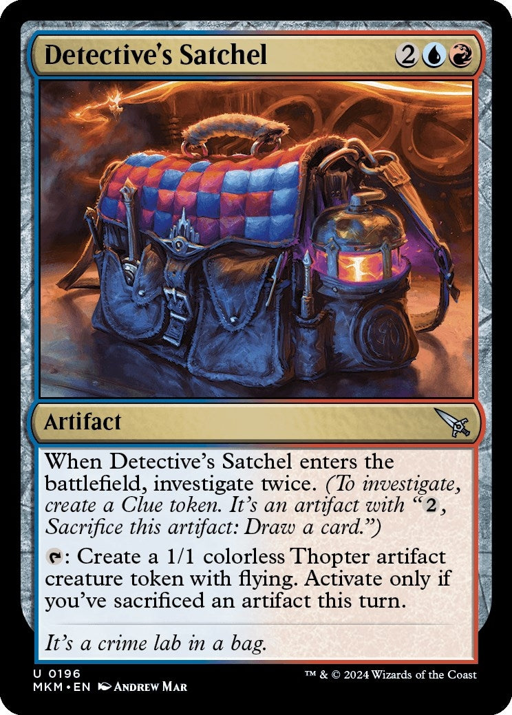 Image for Detective's Satchel (Murders at Karlov Manor) (196) - Magic: The Gathering