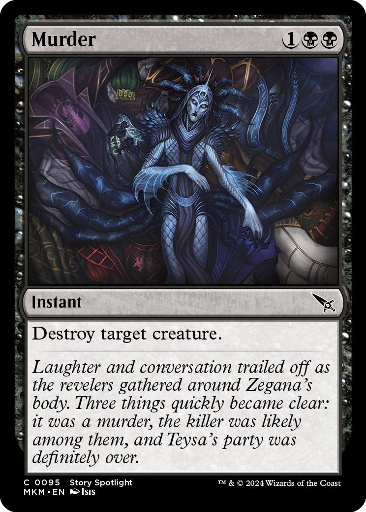 Image for Murder (Murders at Karlov Manor) (95) - Magic: The Gathering