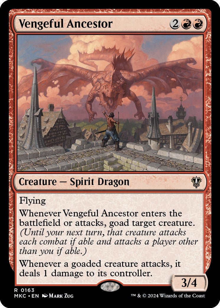 Image for Vengeful Ancestor (Commander: Murders at Karlov Manor) (163) - Magic: The Gathering