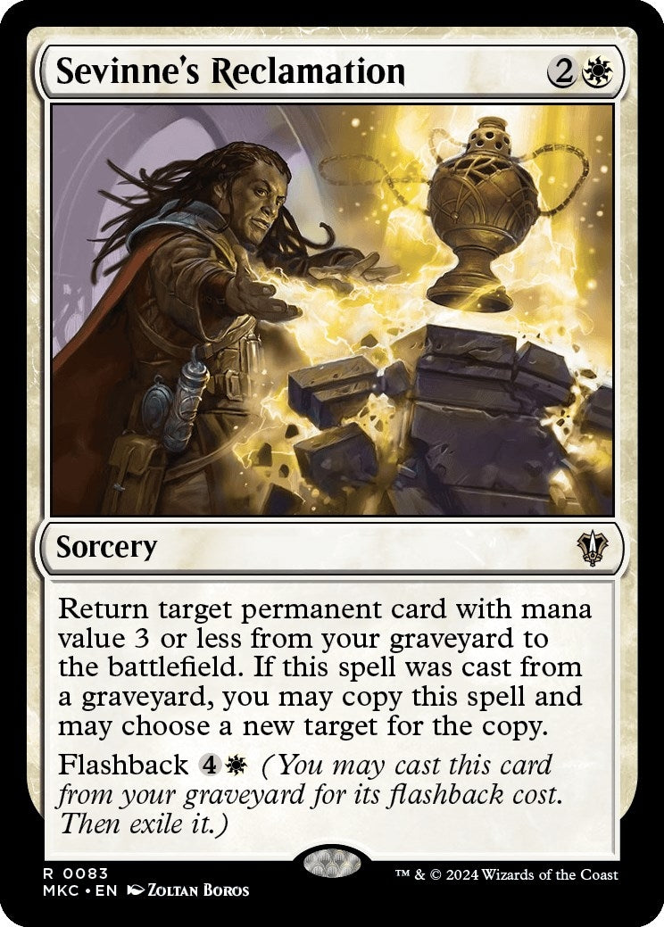 Image for Sevinne's Reclamation (Commander: Murders at Karlov Manor) (83) - Magic: The Gathering