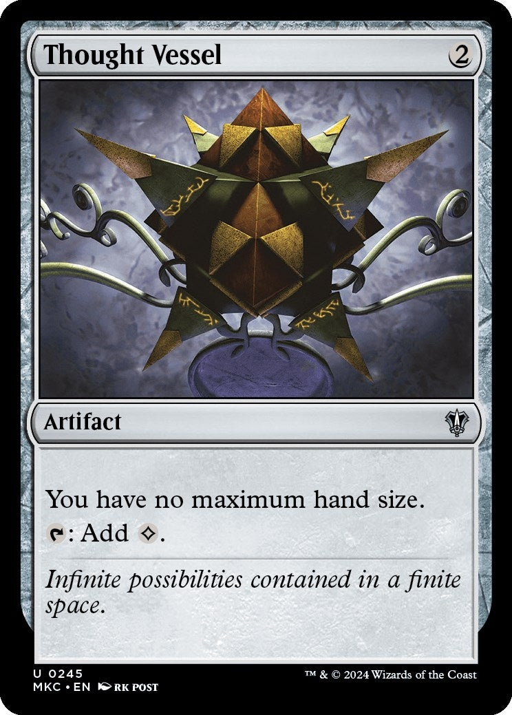 Image for Thought Vessel (Commander: Murders at Karlov Manor) (245) - Magic: The Gathering