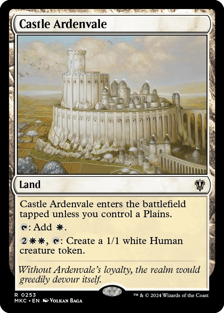 Image for Castle Ardenvale (Commander: Murders at Karlov Manor) (253) - Magic: The Gathering