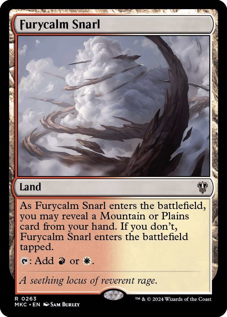 Image for Furycalm Snarl (Commander: Murders at Karlov Manor) (263) - Magic: The Gathering