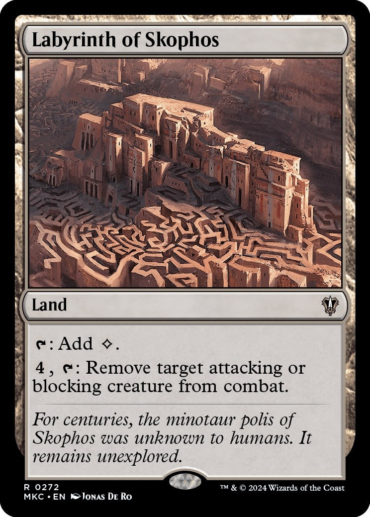 Image for Labyrinth of Skophos (Commander: Murders at Karlov Manor) (272) - Magic: The Gathering