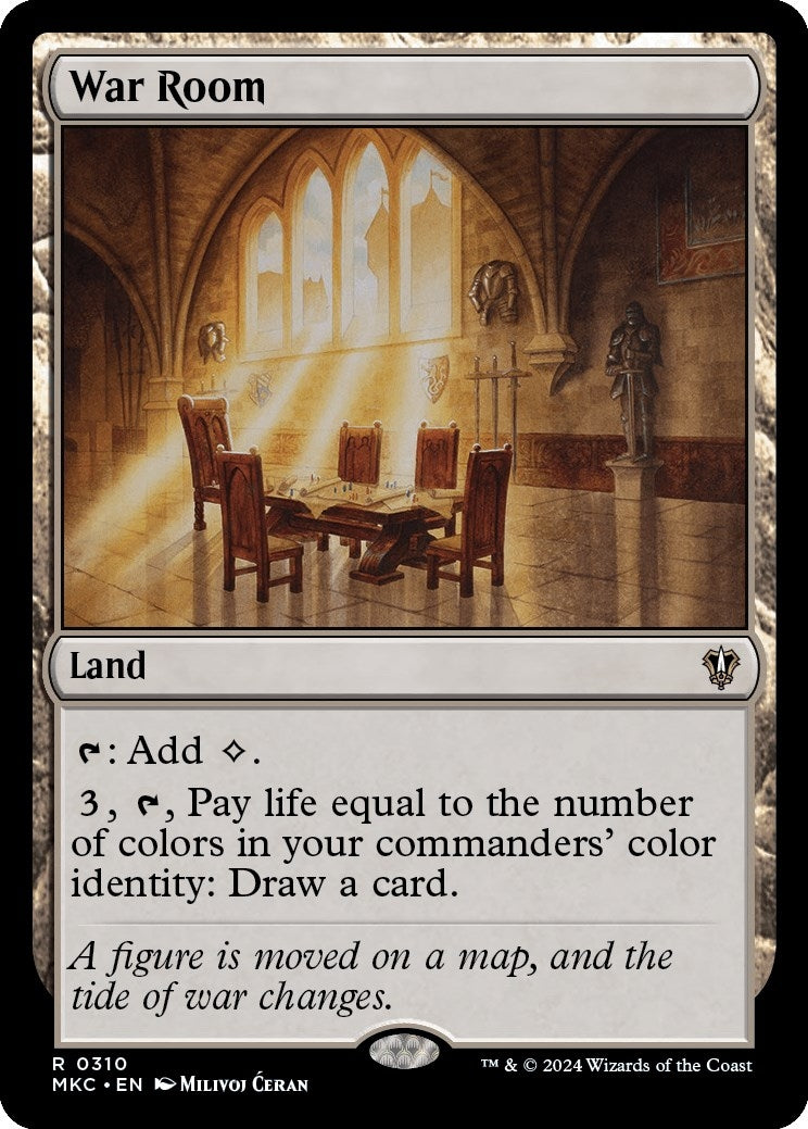 Image for War Room (Commander: Murders at Karlov Manor) (310) - Magic: The Gathering