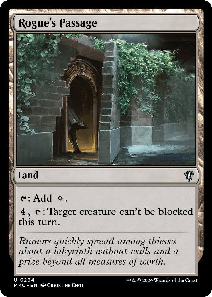 Image for Rogue's Passage (Commander: Murders at Karlov Manor) (284) - Magic: The Gathering