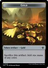Image for Gold // Lightning Rager Double-Sided Token (Commander: Murders at Karlov Manor) (25 // 13) - Magic: The Gathering