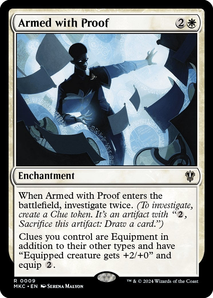 Image for Armed with Proof (Commander: Murders at Karlov Manor) (9) - Magic: The Gathering