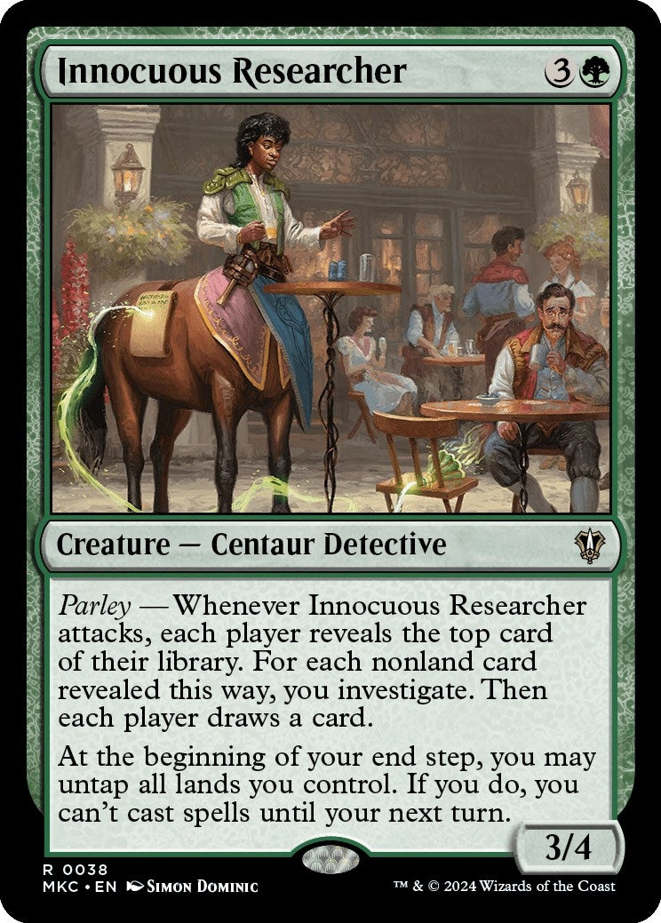 Image for Innocuous Researcher (Commander: Murders at Karlov Manor) (38) - Magic: The Gathering