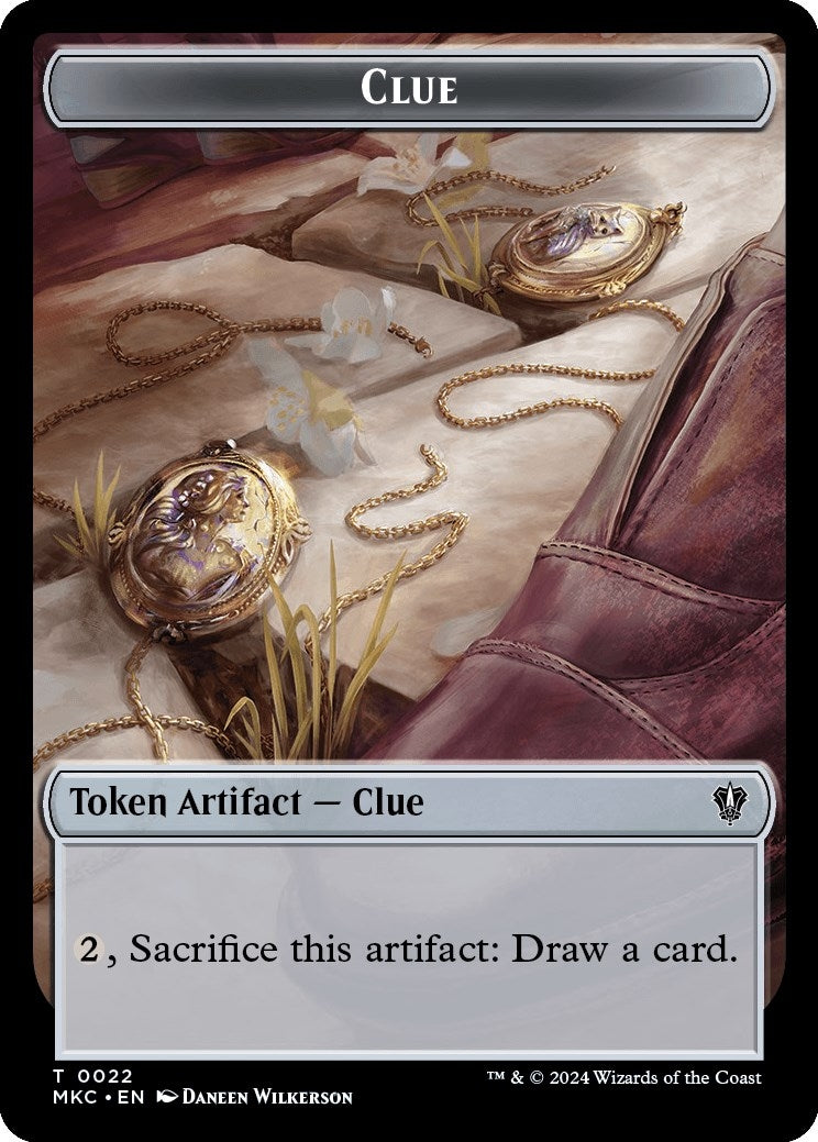 Image for Clue // Insect (0017) Double-Sided Token (Commander: Murders at Karlov Manor) (22 // 17) - Magic: The Gathering