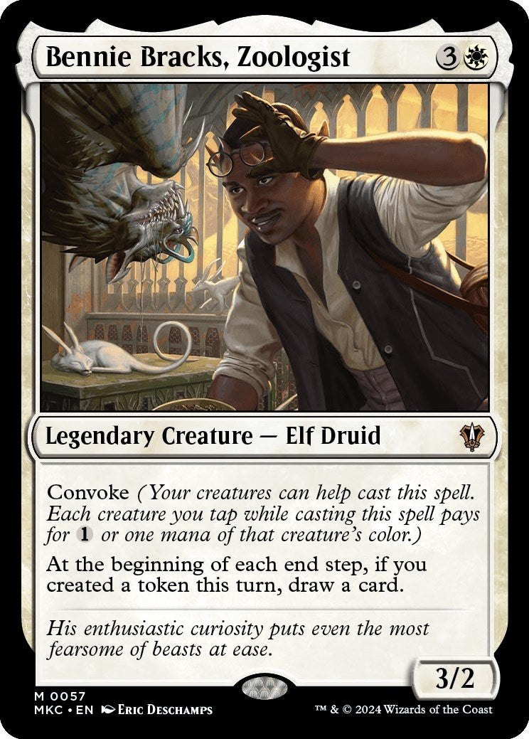 Image for Bennie Bracks, Zoologist (Commander: Murders at Karlov Manor) (57) - Magic: The Gathering