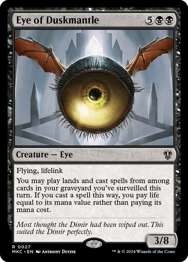 Image for Eye of Duskmantle (Commander: Murders at Karlov Manor) (27) - Magic: The Gathering