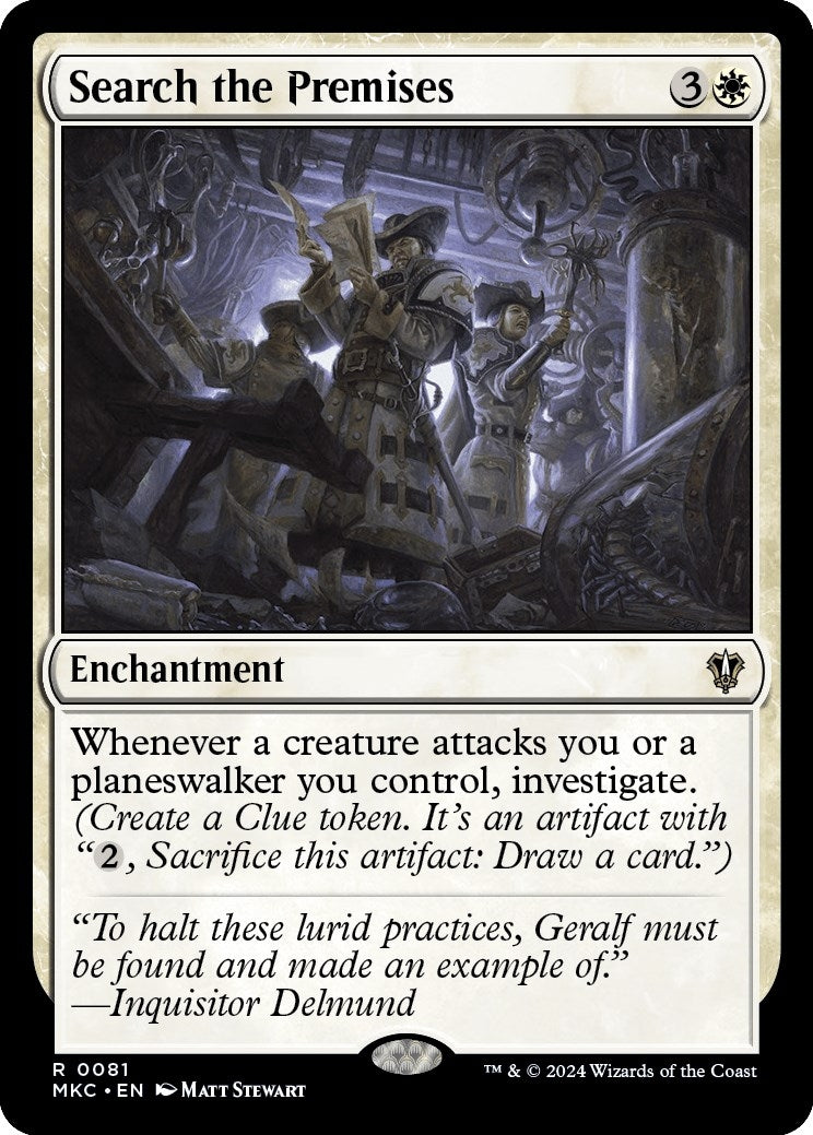 Image for Search the Premises (Commander: Murders at Karlov Manor) (81) - Magic: The Gathering
