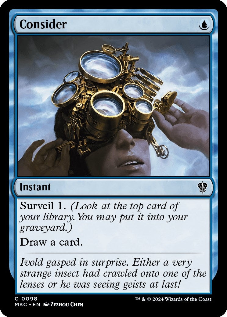Image for Consider (Commander: Murders at Karlov Manor) (98) - Magic: The Gathering