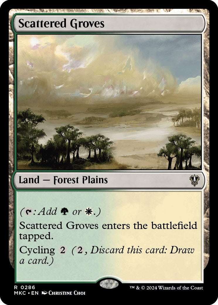 Image for Scattered Groves (Commander: Murders at Karlov Manor) (286) - Magic: The Gathering