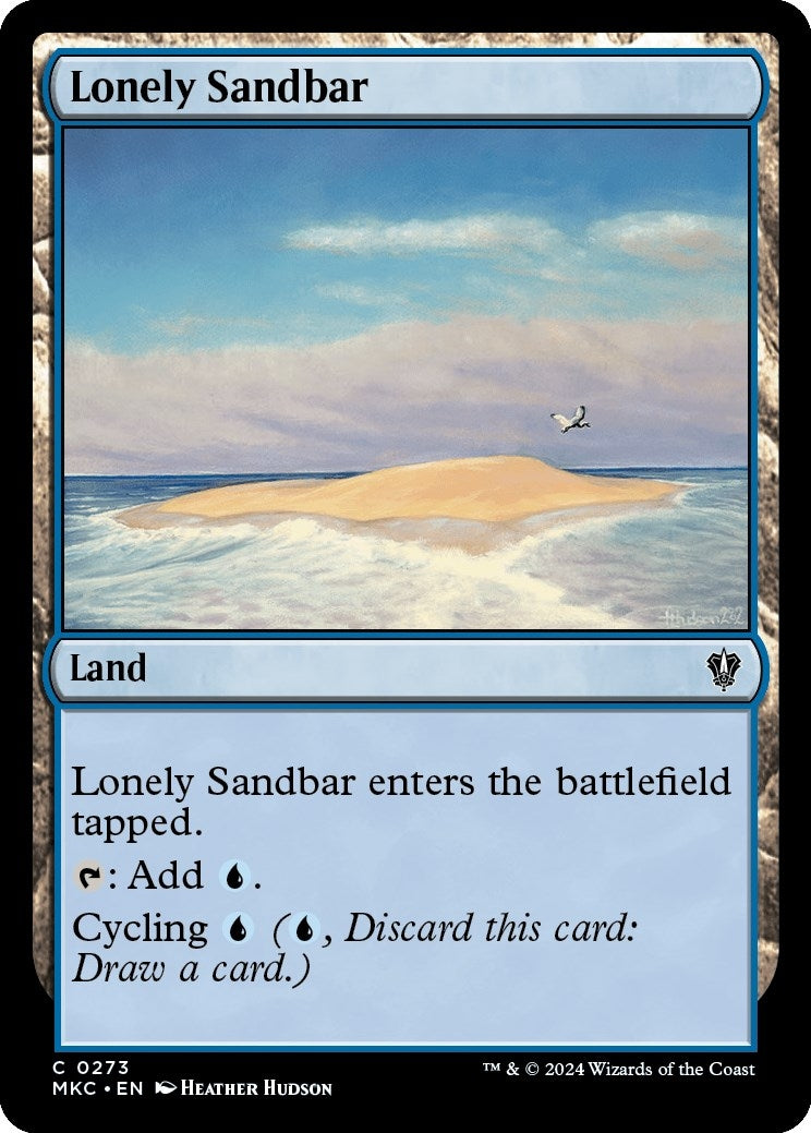 Image for Lonely Sandbar (Commander: Murders at Karlov Manor) (273) - Magic: The Gathering