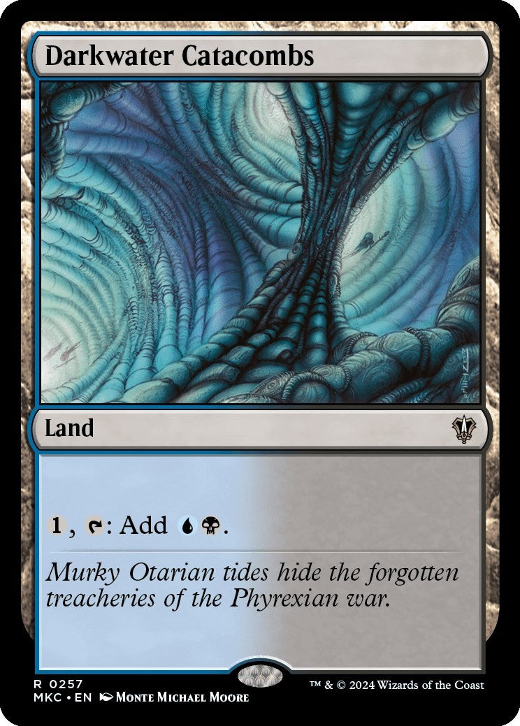 Image for Darkwater Catacombs (Commander: Murders at Karlov Manor) (257) - Magic: The Gathering