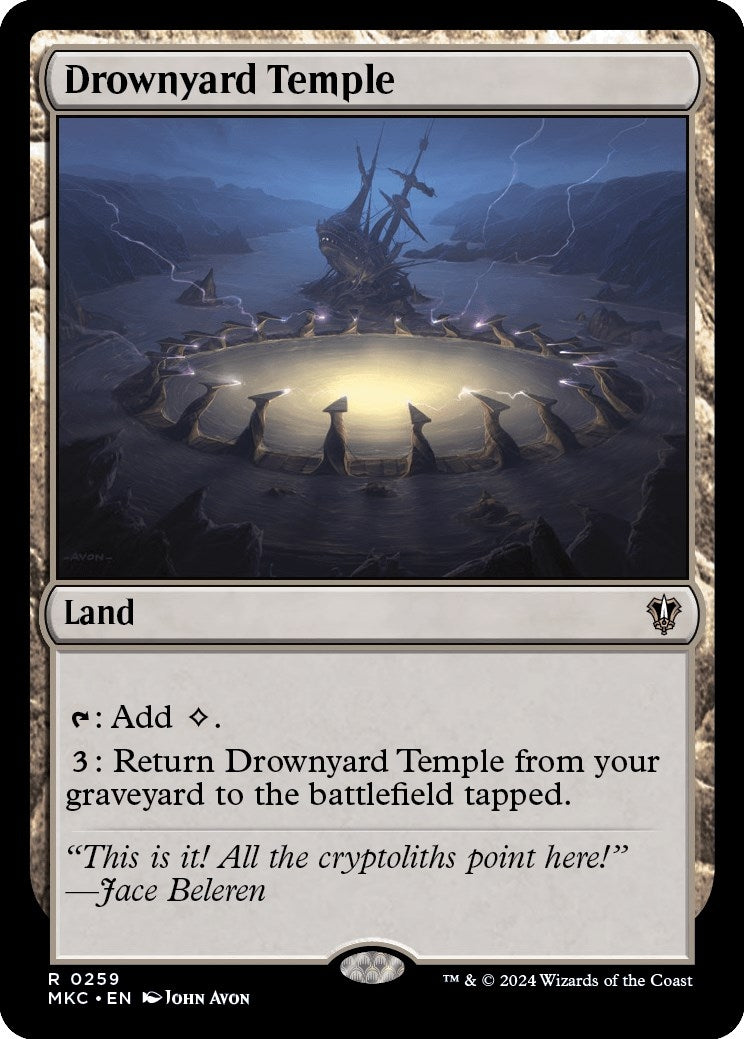 Image for Drownyard Temple (Commander: Murders at Karlov Manor) (259) - Magic: The Gathering