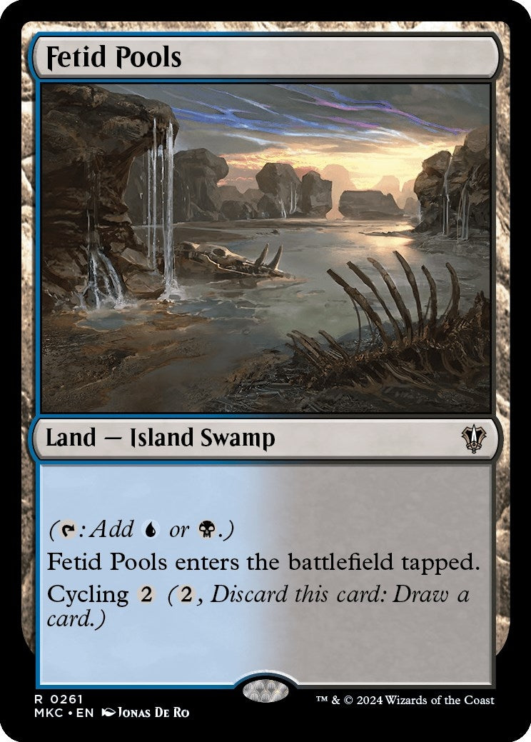 Image for Fetid Pools (Commander: Murders at Karlov Manor) (261) - Magic: The Gathering