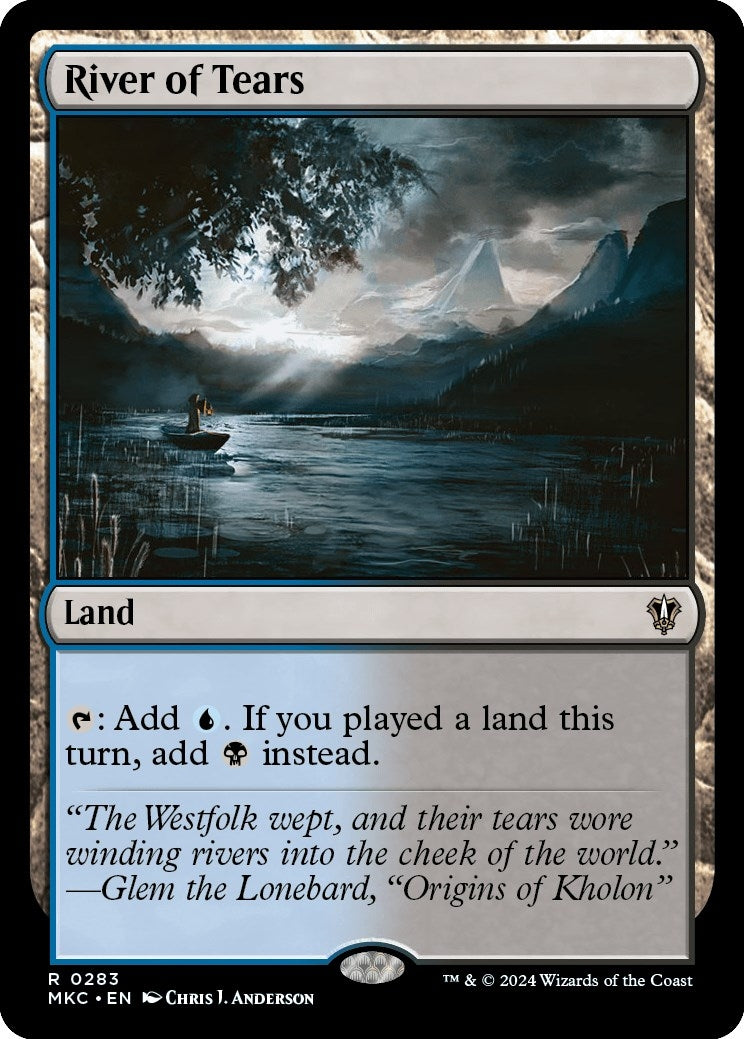 Image for River of Tears (Commander: Murders at Karlov Manor) (283) - Magic: The Gathering
