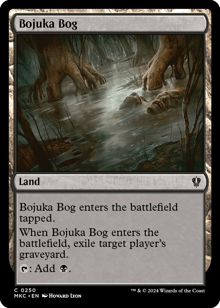 Image for Bojuka Bog (Commander: Murders at Karlov Manor) (250) - Magic: The Gathering
