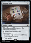 Image for Ransom Note (0046) (Commander: Murders at Karlov Manor) (46) - Magic: The Gathering