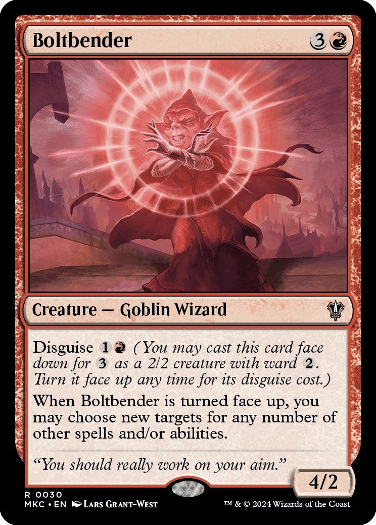 Image for Boltbender (Commander: Murders at Karlov Manor) (30) - Magic: The Gathering
