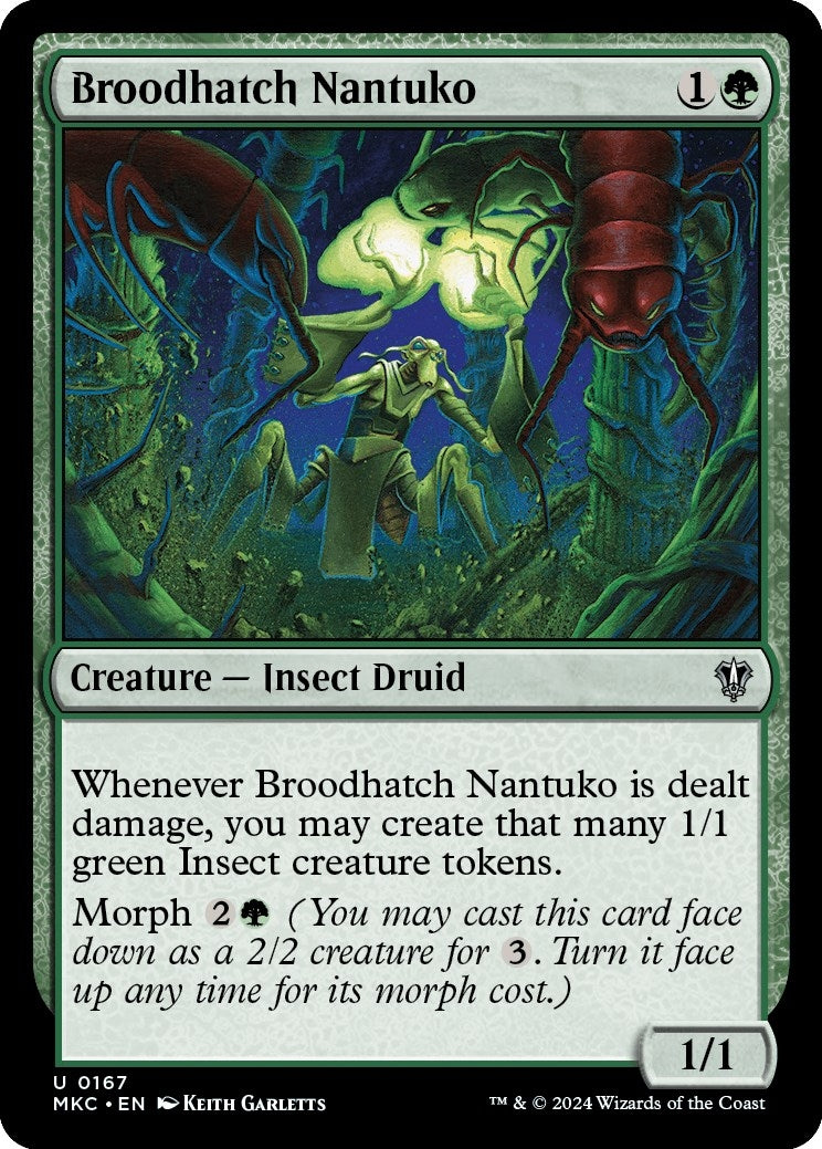 Image for Broodhatch Nantuko (Commander: Murders at Karlov Manor) (167) - Magic: The Gathering