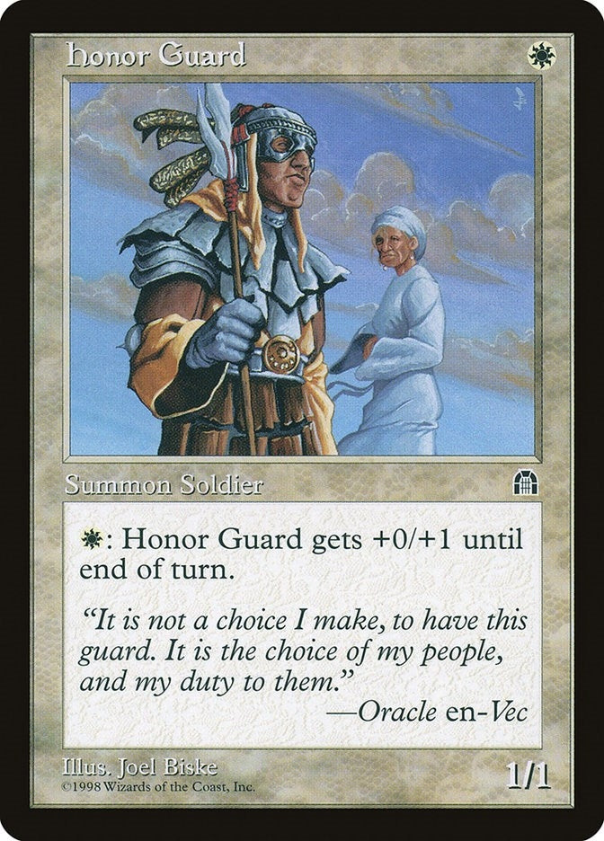 Image for Honor Guard (Stronghold) - Magic: The Gathering