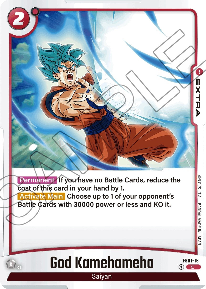 Image for God Kamehameha (Starter Deck 1: Son Goku) (FS01-16) - Dragon Ball Super: Fusion World