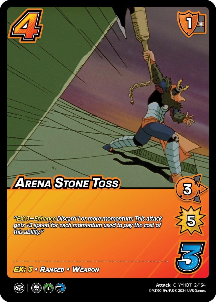 Image for Arena Stone Toss (Yu Yu Hakusho: Dark Tournament) (2/154) - UniVersus