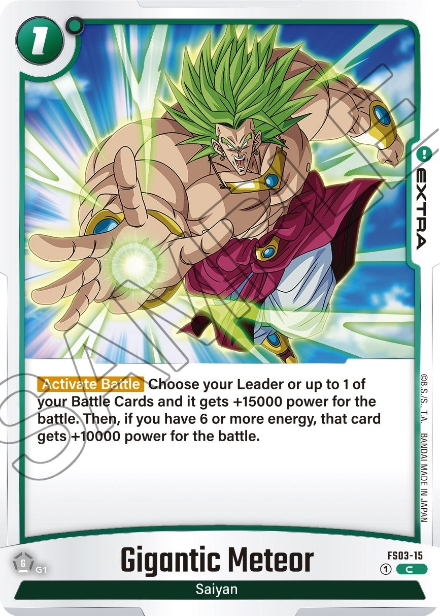 Image for Gigantic Meteor (Starter Deck 3: Broly) (FS03-15) - Dragon Ball Super: Fusion World