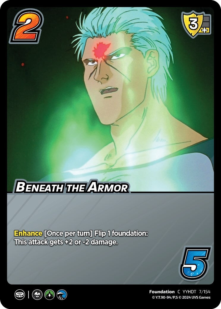 Image for Beneath the Armor (Yu Yu Hakusho: Dark Tournament) (7/154) - UniVersus