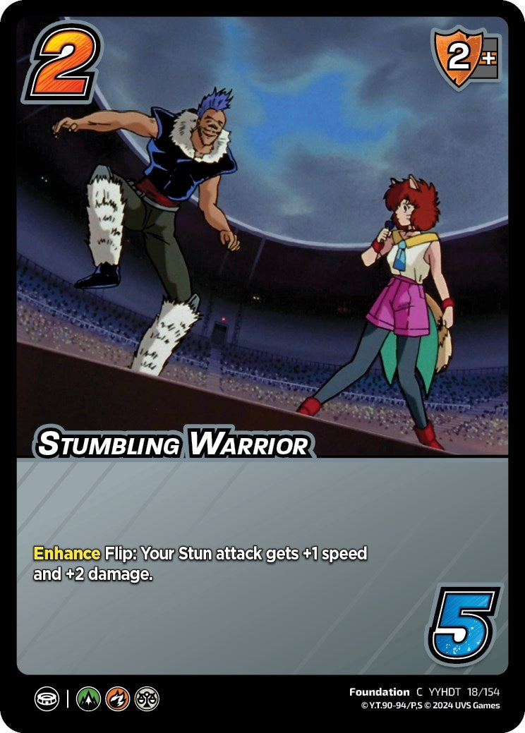Image for Stumbling Warrior (Yu Yu Hakusho: Dark Tournament) (18/154) - UniVersus