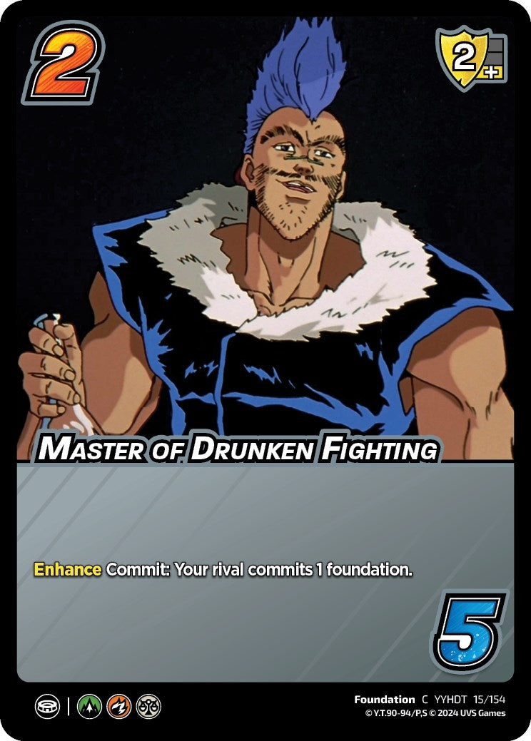 Image for Master of Drunken Fighting (Yu Yu Hakusho: Dark Tournament) (15/154) - UniVersus