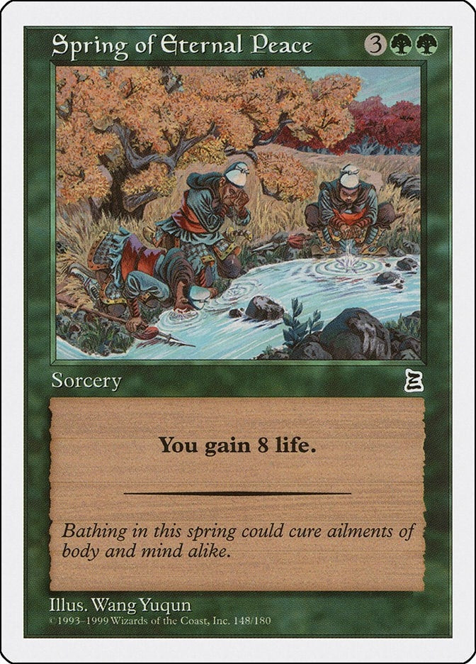 Image for Spring of Eternal Peace (Portal Three Kingdoms) (148) - Magic: The Gathering