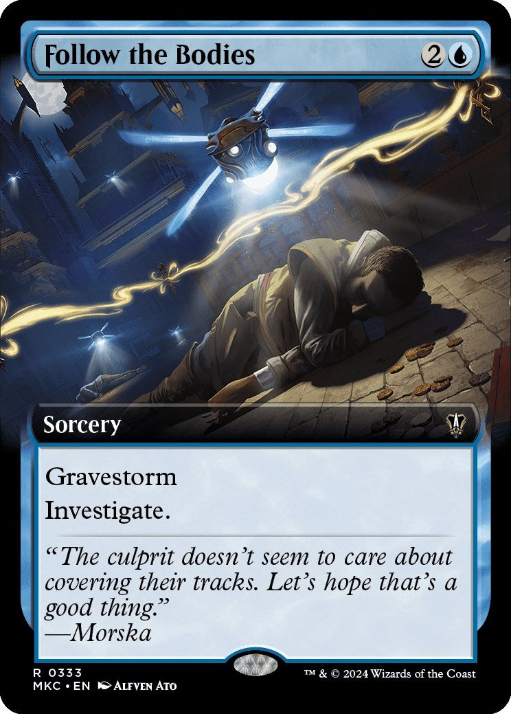 Image for Follow the Bodies (Extended Art) (Commander: Murders at Karlov Manor) (333) - Magic: The Gathering