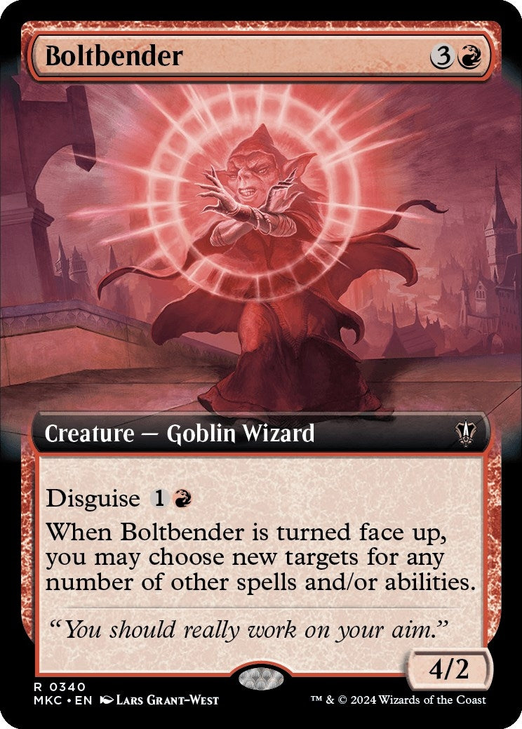 Image for Boltbender (Extended Art) (Commander: Murders at Karlov Manor) (340) - Magic: The Gathering